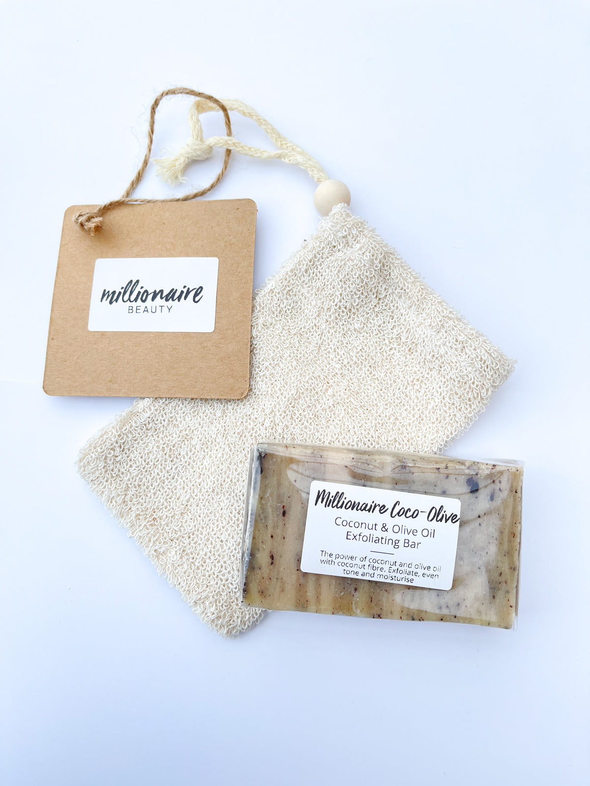 Millionaire Healed &amp; Nourished Skin Bundle - Matrix DNA, Super Nova, Flawless Corrective, Cleansing Bar &amp; Soap Pouch
